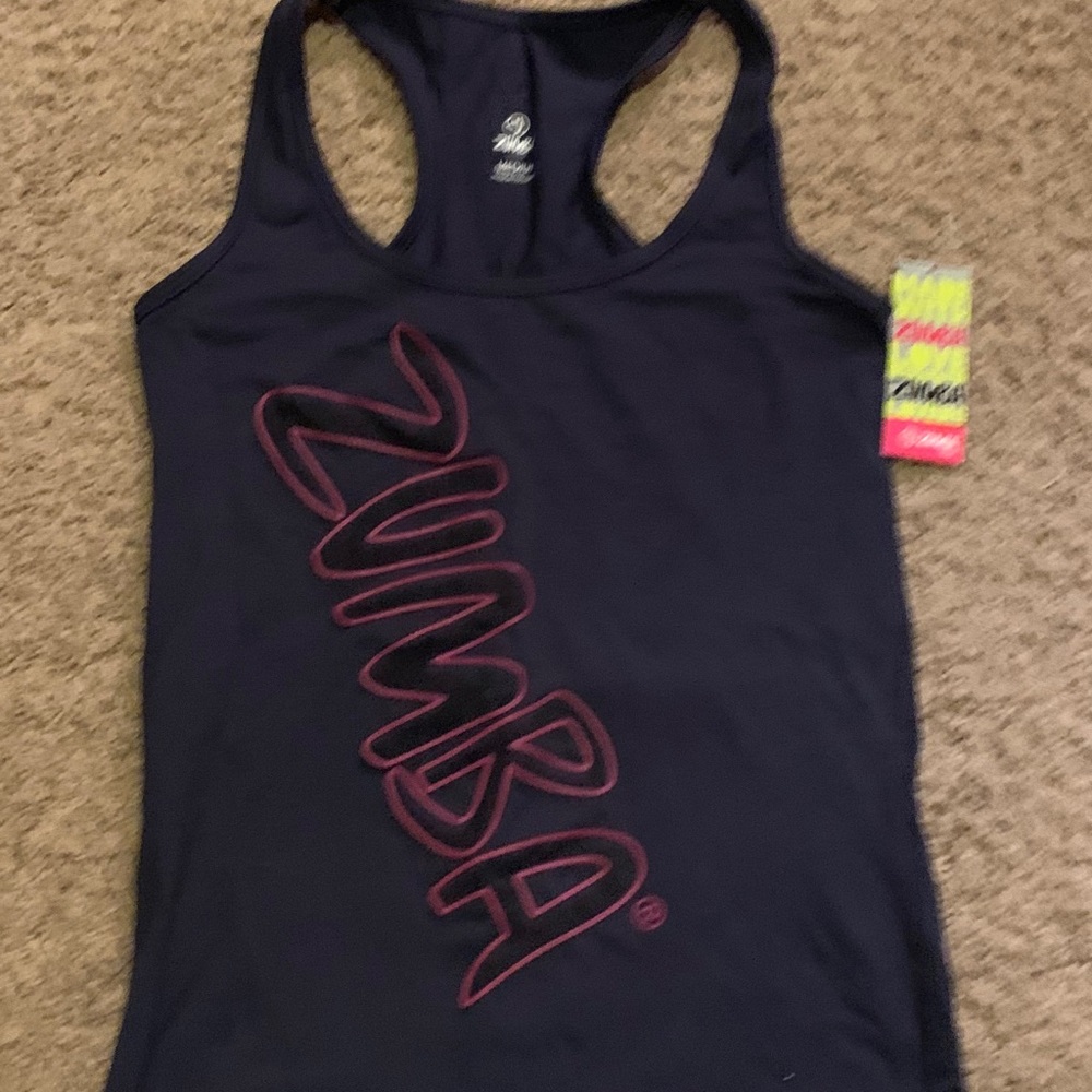Zumba fitness brand tank top size medium